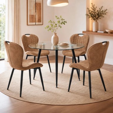 PACK 4 SILLAS COMEDOR PRESTO CAFE - 1