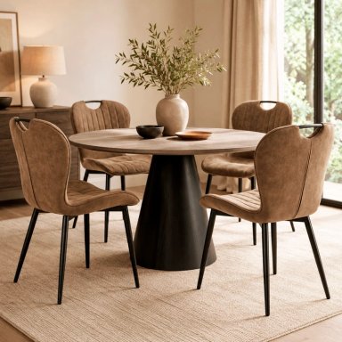 PACK 4 SILLAS COMEDOR PRESTO CAFE - 6