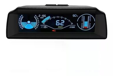 MEDIDOR DE PENDIENTES MULTIFUNCIÓN AUTOOL X90 HUD/OBD2 JEEP - 1