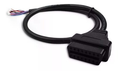 CABLE HEMBRA OBD2 16 PINES SCANNER AUTOMOTRIZ 30CM - 5