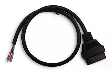 CABLE HEMBRA OBD2 16 PINES SCANNER AUTOMOTRIZ 30CM - 6