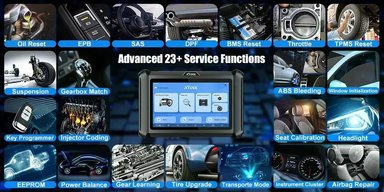 SCANNER AUTOMOTRIZ XTOOL X100 PADS SUPERIOR A X100 PAD 23 FU - 3