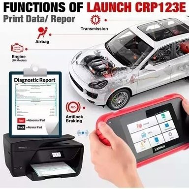 SCANNER AUTOMOTRIZ LAUNCH CRP 123E PROFESIONAL ABS SRS ... - 4
