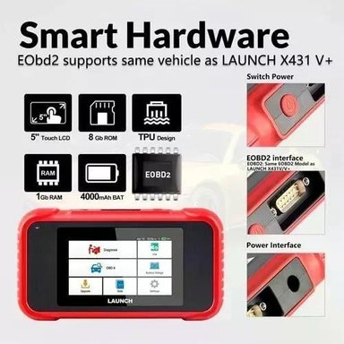 SCANNER AUTOMOTRIZ LAUNCH CRP 123E PROFESIONAL ABS SRS ... - 6