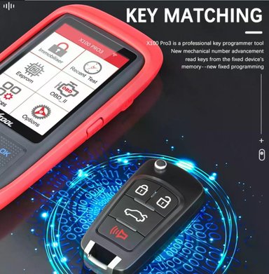 SCANNER OBD2 XTOOL X100 PRO3 LLAVE INMO OIL ABS EPB EPS TPS - 2