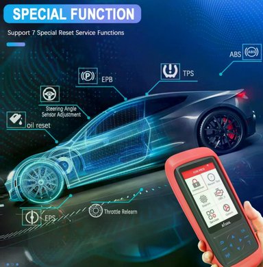 SCANNER OBD2 XTOOL X100 PRO3 LLAVE INMO OIL ABS EPB EPS TPS - 3