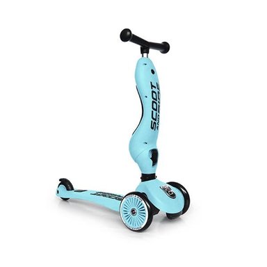 SCOOTER 2 EN 1 HIGHWAYKICK 1 BLUEBERRY SCOOT AND RIDE - 2