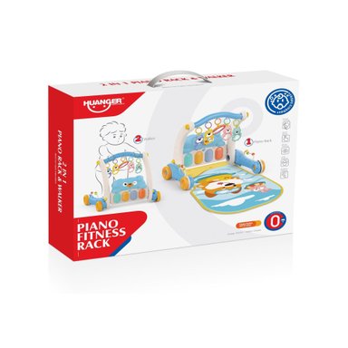 GIMNASIO Y ANDADOR INFANTIL CELESTE - HUANGER - 1
