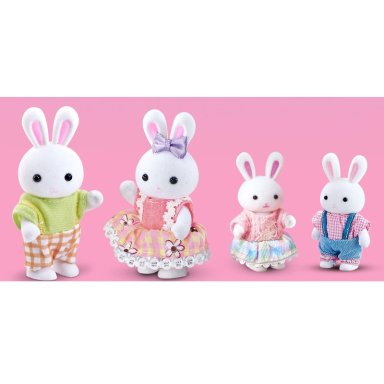 SET 4 FIGURAS CONEJOS DREAMY - 2