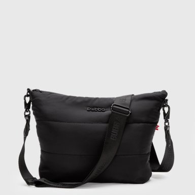 CARTERA PURSE ORIGINALS MATTE BLACK VELVET BUBBA ESSENTIALS - 1