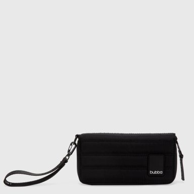 BILLETERA ORIGINALS MATTE BLACK VELVET REG BUBBA ESSENTIALS - 1