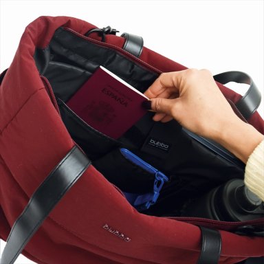 CARTERA TOTE PAIR TRAVEL RUBY RED BUBBA ESSENTIALS - 7