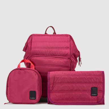 MOCHILA MOM RUBY RED REGULAR BUBBA ESSENTIALS - 8