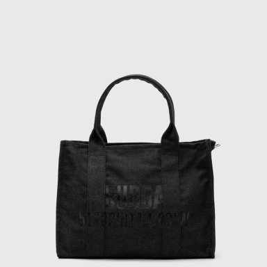 CARTERA TOTE CANVAS BLACK BUBBA ESSENTIALS - 1