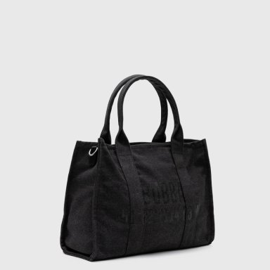 CARTERA TOTE CANVAS BLACK BUBBA ESSENTIALS - 2