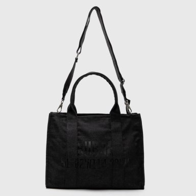 CARTERA TOTE CANVAS BLACK BUBBA ESSENTIALS - 4