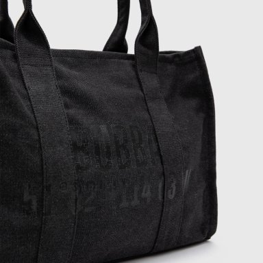 CARTERA TOTE CANVAS BLACK BUBBA ESSENTIALS - 5