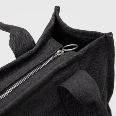 CARTERA TOTE CANVAS BLACK BUBBA ESSENTIALS - 6