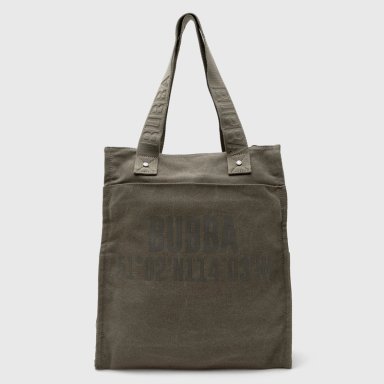 CARTERA LONG TOTE CANVAS GREEN BUBBA ESSENTIALS - 1