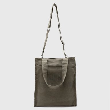 CARTERA LONG TOTE CANVAS GREEN BUBBA ESSENTIALS - 4
