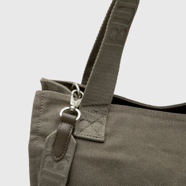 CARTERA LONG TOTE CANVAS GREEN BUBBA ESSENTIALS - 5