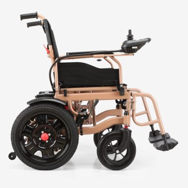 SILLA DE RUEDAS ELE CTRICA COMFORT PREMIUM - MARRON - 2