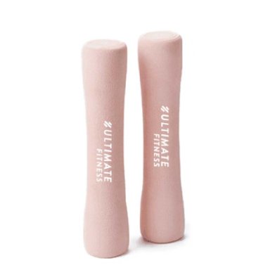 MANCUERNAS ULTIMATE FITNESS HIERRO 2 KG AERÓBICAS 1 (PAR) ROSADO - 1