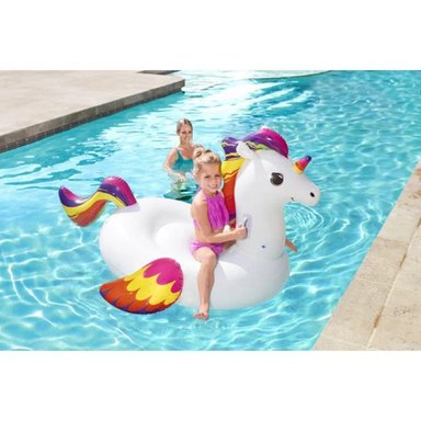 FLOTADOR BESTWAY UNICORNIO FANTASÍA 155 X 119 CM - 4