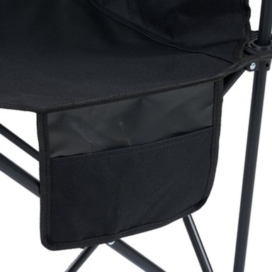 SILLA PLEGABLE CAMPING CON APOYA BRAZOS NEGRO - 5