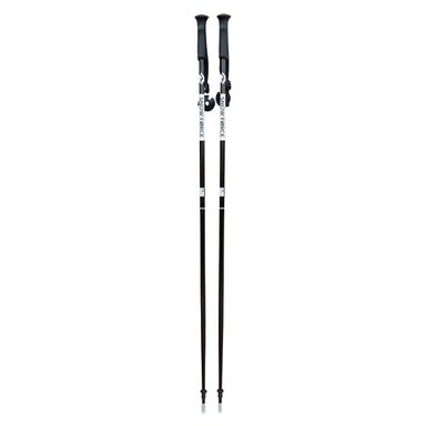 BASTONES SKI SNOW FORCE BLACK 125 ALUMINIO CM - 1