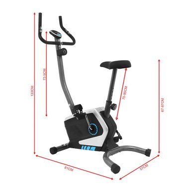BICICLETA ESTÁTICA E330 PRO MAGNÉTICA ISE - 3