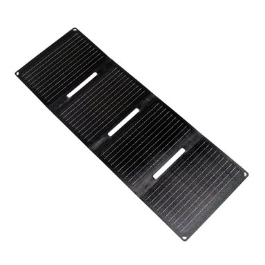 PANEL SOLAR PORTÁTIL PLEGABLE CAMPING 40W WATERPROOF USB, USB-C, QC3.0 Y PD18W - 1