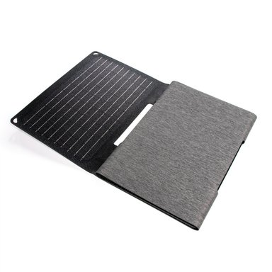 PANEL SOLAR PORTÁTIL PLEGABLE CAMPING 40W WATERPROOF USB, USB-C, QC3.0 Y PD18W - 4