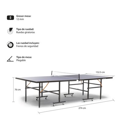 MESA PING PONG FRONTÓN M2 - 2