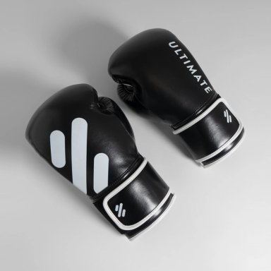 GUANTE BOXEO ALI - BLACK AND WHITE 12 OZ - 2