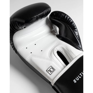GUANTE BOXEO ALI - BLACK AND WHITE 10 OZ - 3