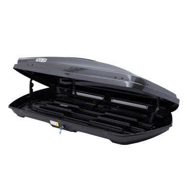 PORTAEQUIPAJE CARBON 400L ANCLAJE RAPIDO - 2