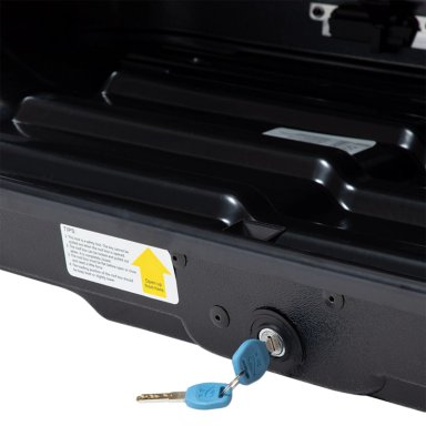 PORTAEQUIPAJE CARBON 400L ANCLAJE RAPIDO - 4