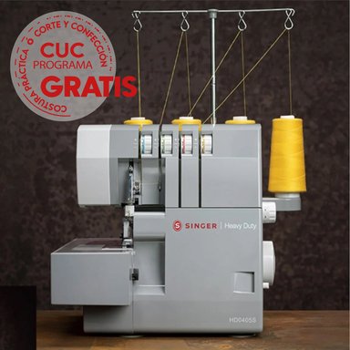 MAQUINA SINGER 1DSHD0405S MÁQUINA OVERLOCK HD0405S HEAVY DUTY - 4