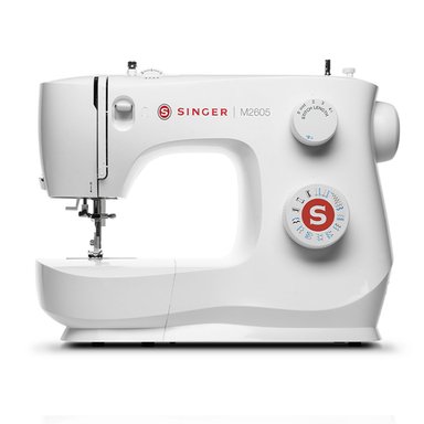 MÁQUINA DE COSER RECTA ZIG ZAG SINGER M2605 70W - 1