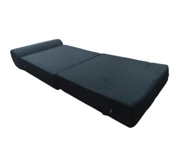 SOFA CAMA ESPUMA GREY  NEGRO 190X65X18 - 2