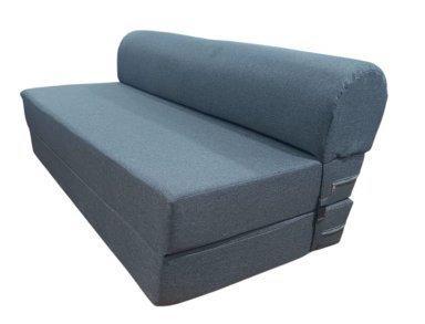 SOFA CAMA ESPUMA GREY  GRIS  190X130X18 TWIN - 1