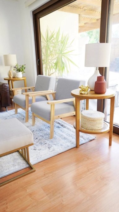 Set Poltronas + Mesa Nature Gris - 6