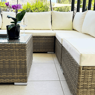 JUEGO LIVING TERRAZA FRESNO CARAMELO - 3