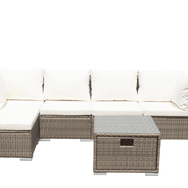 JUEGO LIVING TERRAZA FRESNO CARAMELO - 9