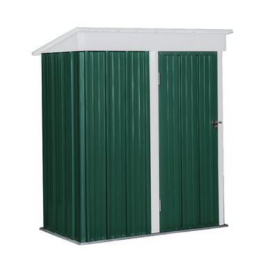 BODEGA ELBARCO.CL SH2003 JARDÍN 162 X 92 X 180 BO X SHED COLOR VERDE - 1