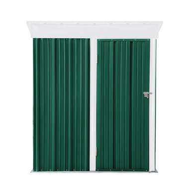 BODEGA ELBARCO.CL SH2003 JARDÍN 162 X 92 X 180 BO X SHED COLOR VERDE - 2