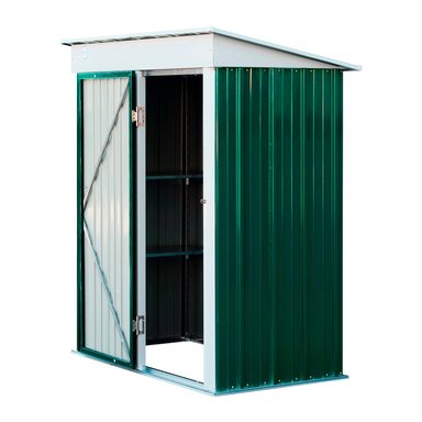 BODEGA ELBARCO.CL SH2003 JARDÍN 162 X 92 X 180 BO X SHED COLOR VERDE - 3