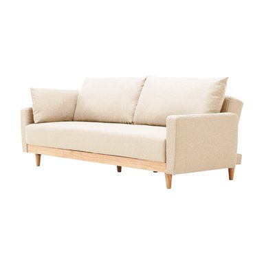 Sofá Cama Florida Marfil 3 Cuerpos - 2