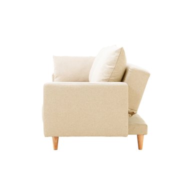 Sofá Cama Florida Marfil 3 Cuerpos - 3
